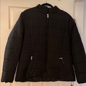 New York & Company Black Puffer Jacket